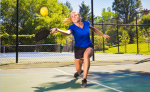 pickleball woman