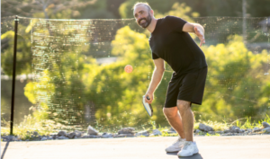 Man pickleball