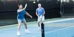 Old man Pickleball