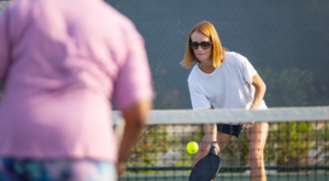 woman pickleball